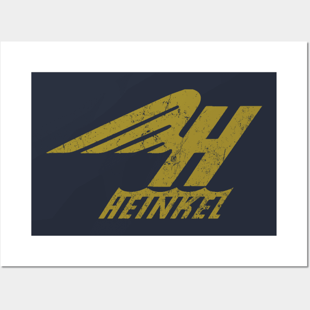 Heinkel Wall Art by MindsparkCreative